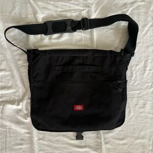 Dickies Brand - Black Laptop Messenger Bag